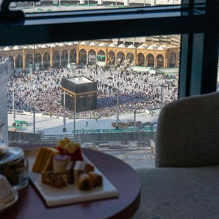 מכה Al Safwah Hotel First Tower 1 מראה חיצוני תמונה View of the Kaaba from the hotel