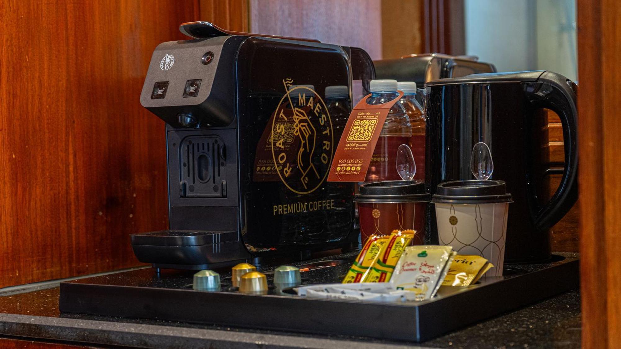 מכה Al Safwah Hotel First Tower 1 מראה חיצוני תמונה A Nespresso machine