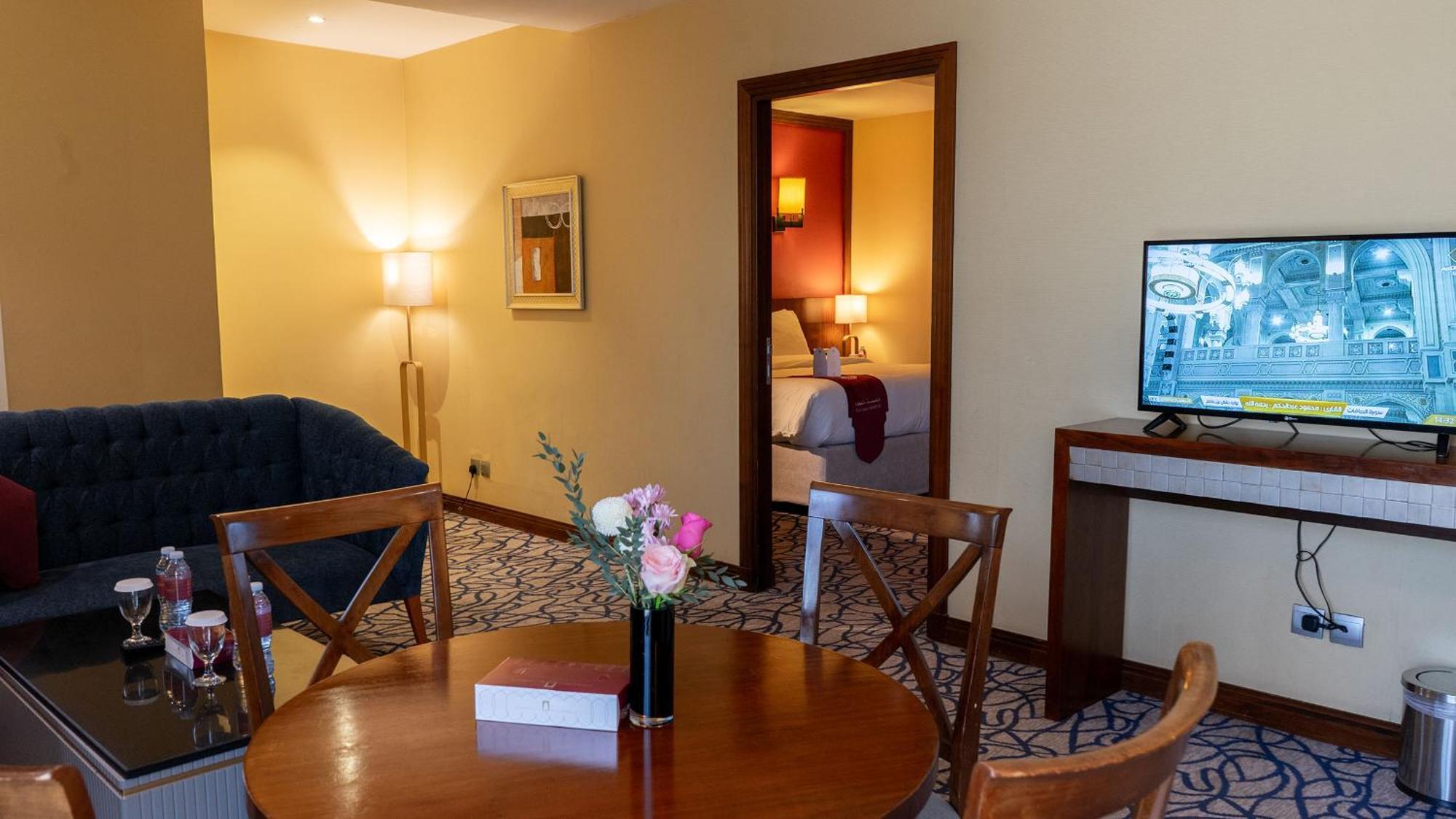 מכה Al Safwah Hotel First Tower 1 מראה חיצוני תמונה A suite at the hotel