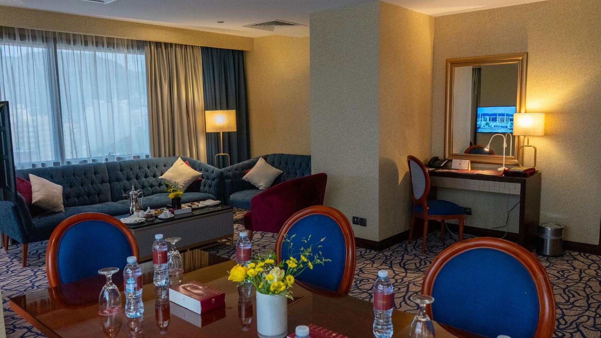 מכה Al Safwah Hotel First Tower 1 מראה חיצוני תמונה A suite at the hotel