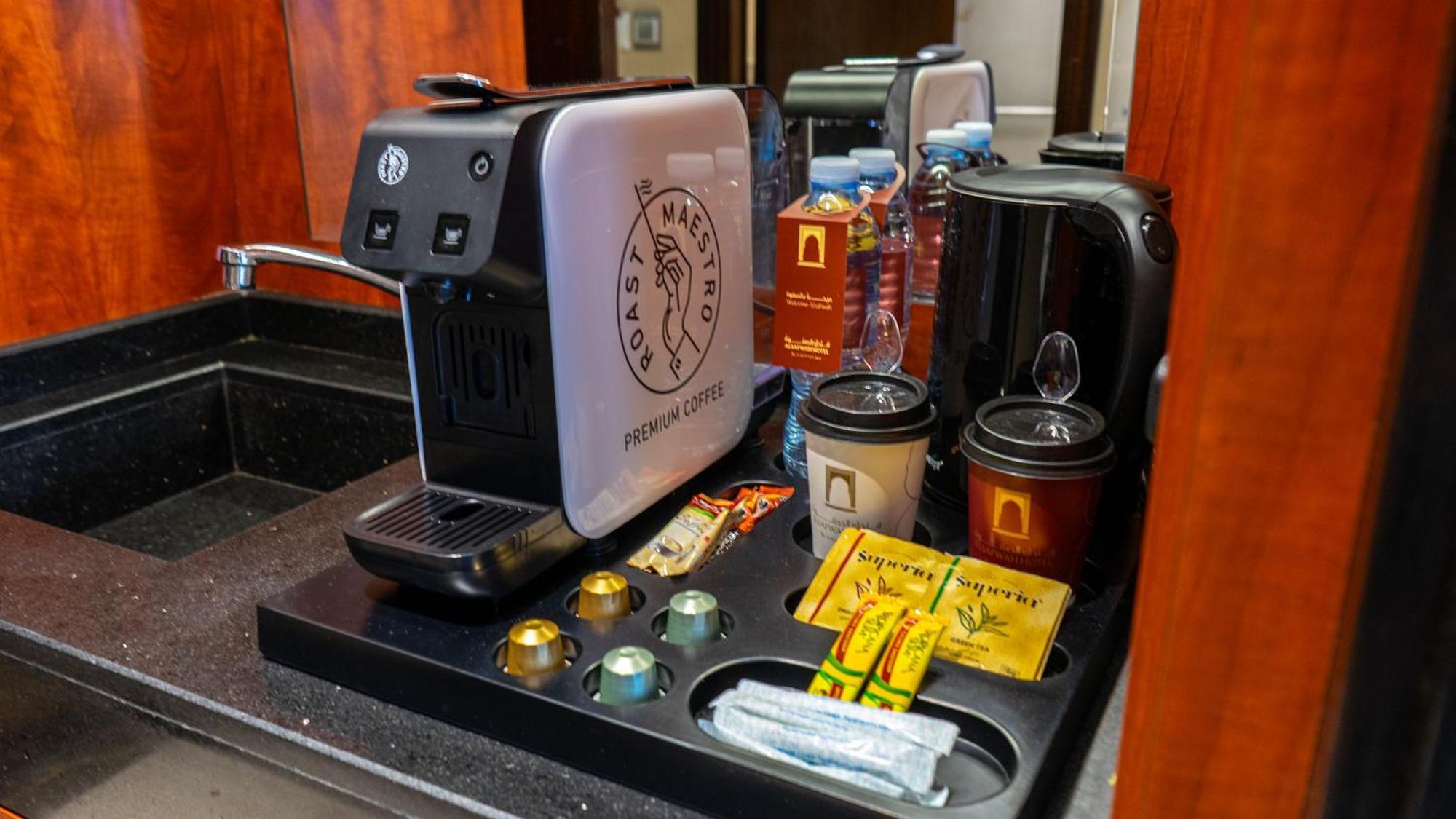 מכה Al Safwah Hotel First Tower 1 מראה חיצוני תמונה A coffee machine in a hotel