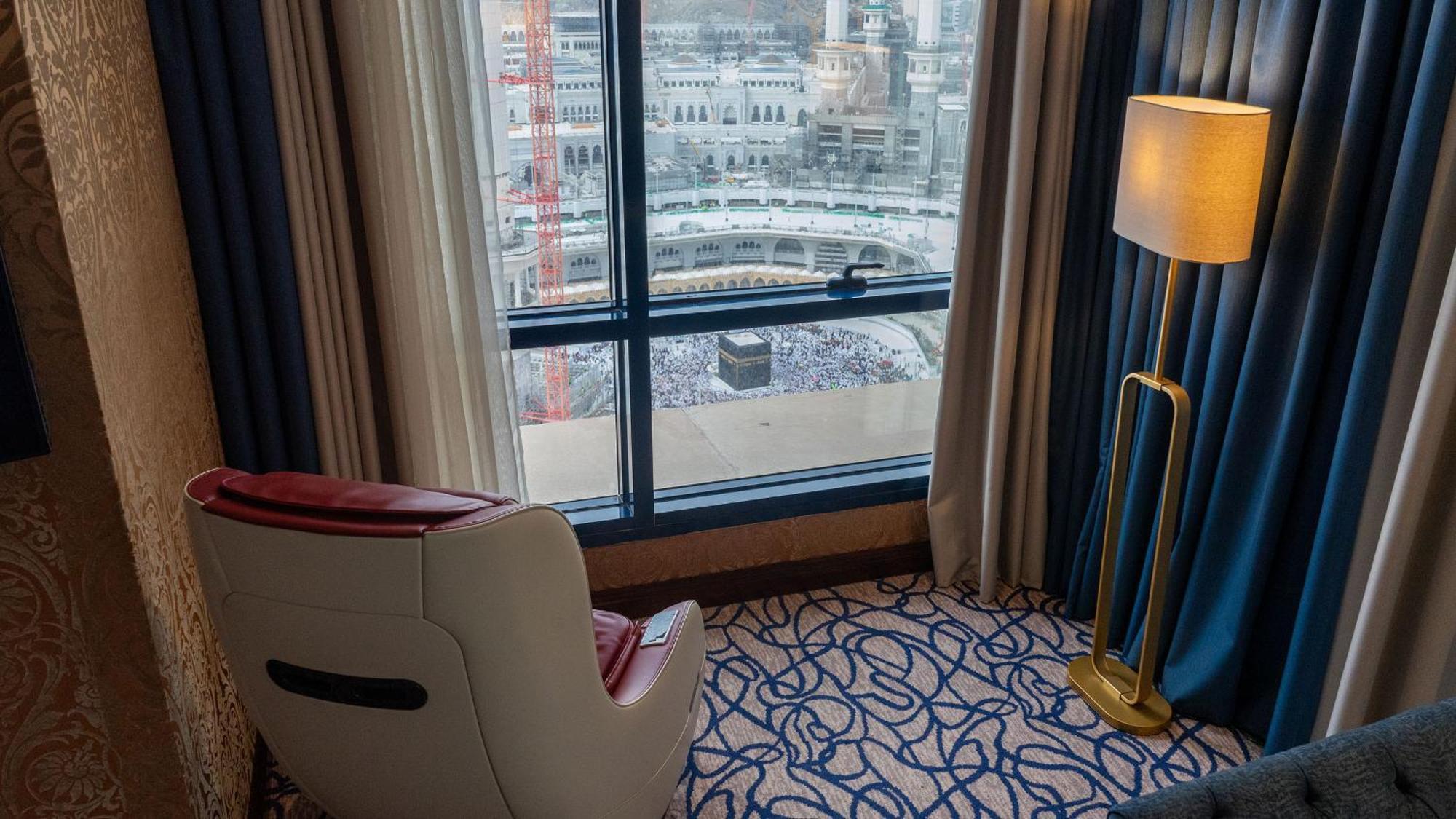 מכה Al Safwah Hotel First Tower 1 מראה חיצוני תמונה A room at the hotel